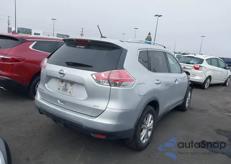 2016 Nissan Rogue Sv z USA, uszkodzony, nr VIN KNMAT2MT8GP705836